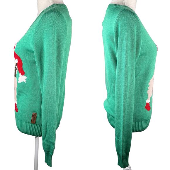 Tipsy Elves Bah Humpug Ugly Christmas Sweater M Medium - Picture 9 of 10